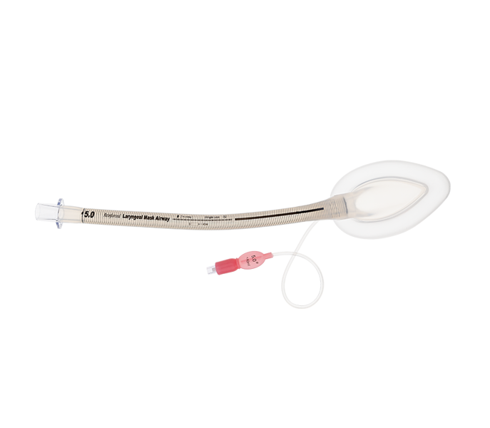 Reinforced Silicone Disposable Laryngeal Mask Size 5