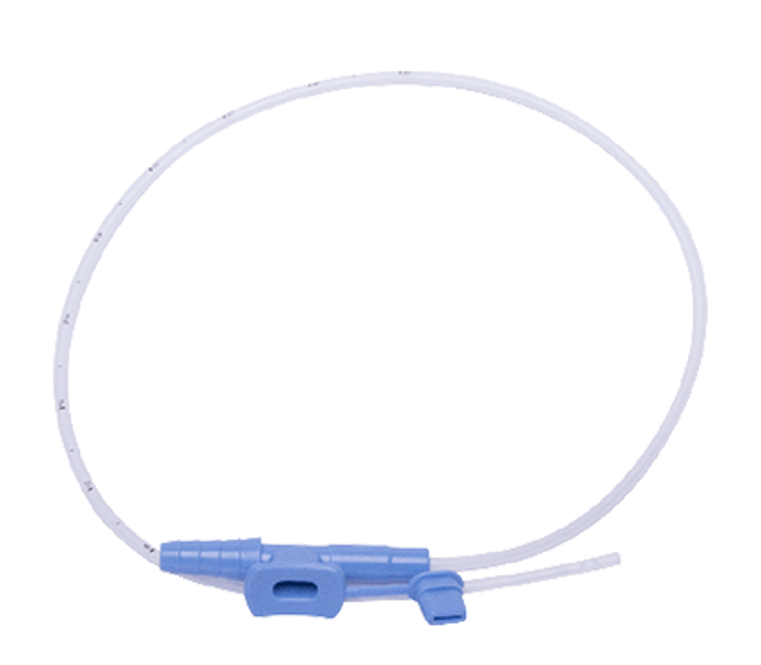 Airway Management - Suction Catheter - Open Tip, Finger Control Vent with Cap, 560mm