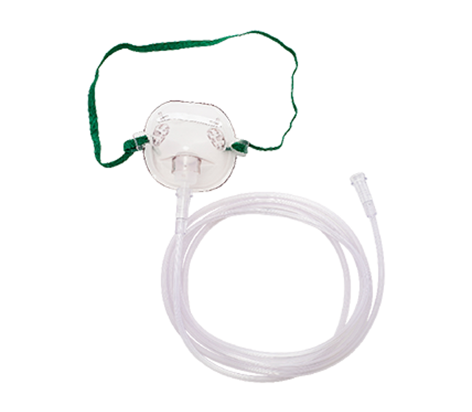 Paediatric Oxygen Mask with 210cm Tubing