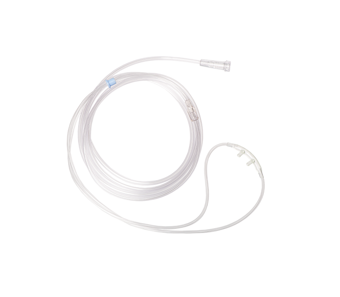 Nasal Oxygen Cannula, Clear Tube, Adult
