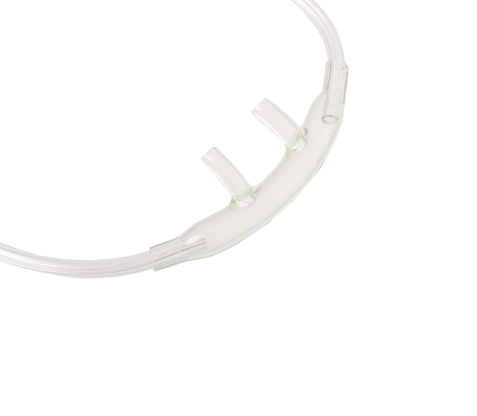 Nasal Oxygen Cannula, Clear Tube, Adult