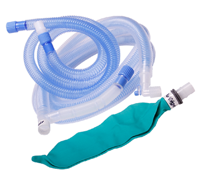 Airway Management - Bain Circuit with T Connector to 60cm Collapsible Circuit