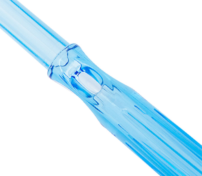 Airway Management - Yankauer Handle - Crown Tip with Vent - Double Wrap