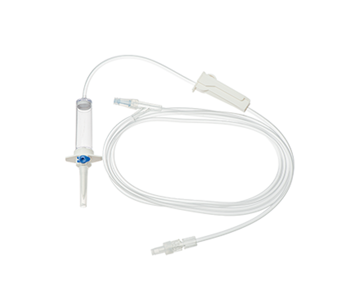 Infusion Set with 15um Filter vented chamber and NeutralSite