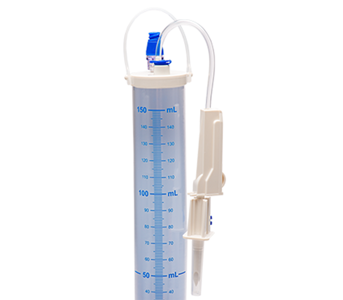Burette Set- 150mL In-Line Port