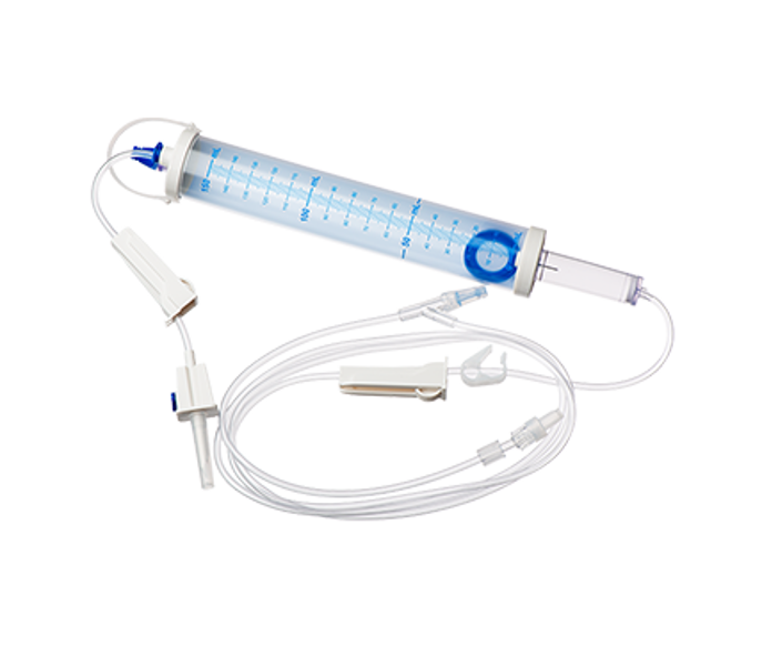 Burette Set - 150mL 60 drops mL Infusion Line