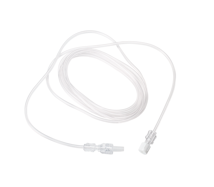 Microbore Extension Set with Female Luer Lock to Male Luer Lock & Rotating Collar (RC)