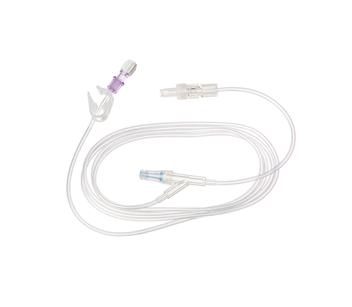 165cm Minimum Volume Extension Set with NeutralSite Female Luer Lock to Male Luer Lock and RC