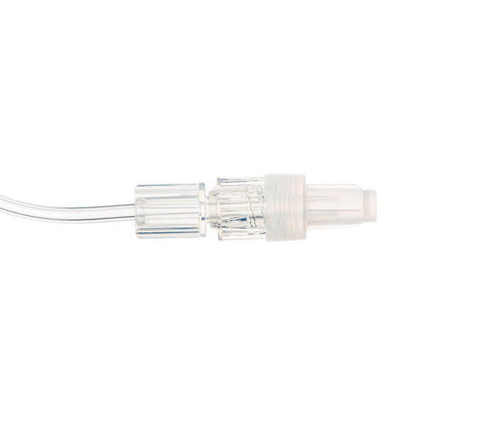 165cm Minimum Volume Extension Set with NeutralSite Female Luer Lock to Male Luer Lock and RC