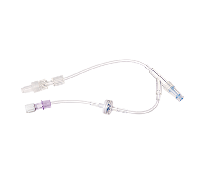 20cm Minimum Volume Extension Set with NeutralSite Female Luer Lock to Male Luer Lock and RC