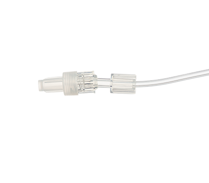 Minimum Volume Extension Set with Anti-Siphon Valve