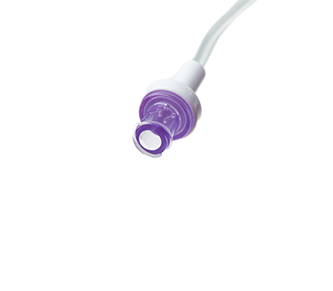 Minimum Volume Extension Set with Anti-Siphon Valve