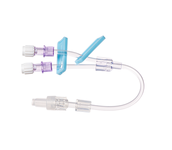 Multi Lumen Standard Bore Exension Set with 2 x Lumen