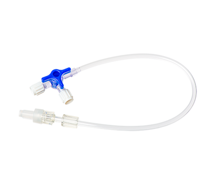 Stopcock Lipid Resistant with 25cm  Extension Set