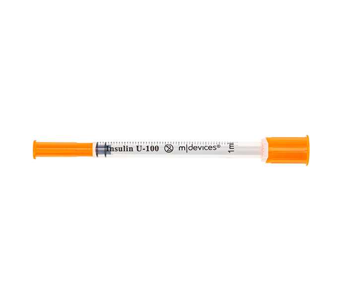 1mL Insulin Syringe with StandardFixed Needle  29G x 13mm