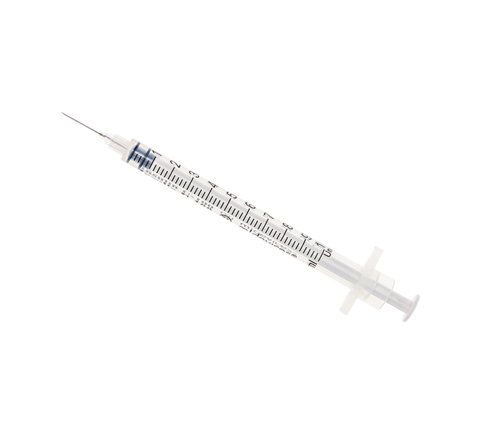 1mL Insulin Syringe with StandardFixed Needle  29G x 13mm