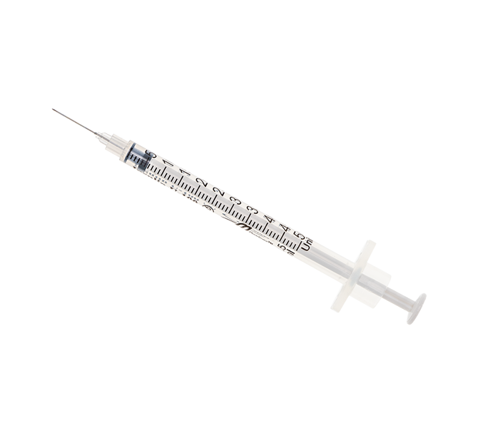 0.5mL Insulin Syringe with Standard Fixed Needle 29G x 13mm