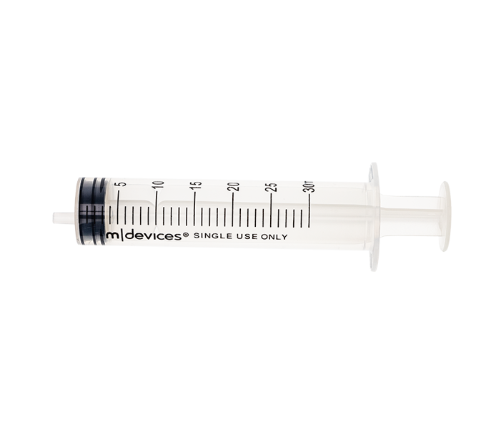 30mL Luer Slip Syringe without Needle