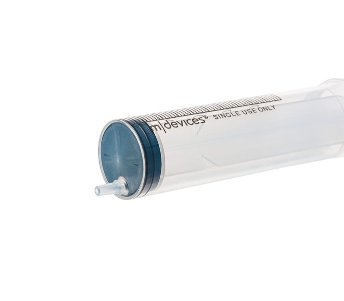 50mL Luer Slip Syringe, eccentric nozzle, without needle
