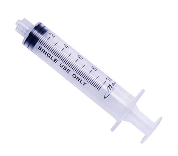 10mL Luer Lock Syringe without Needle