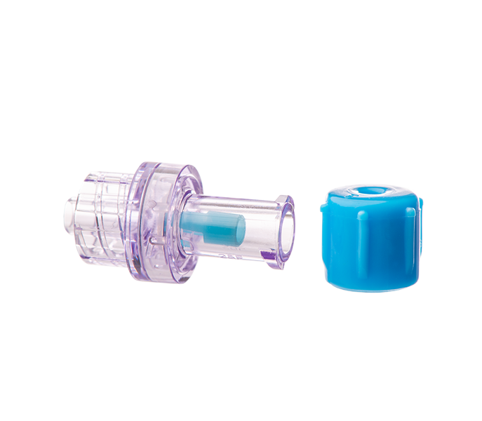 Luer Activated Valve (Blue Cap)