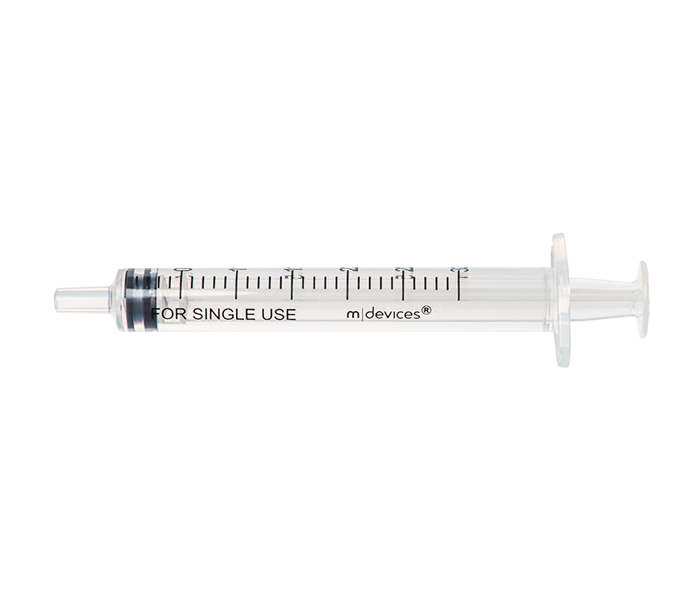 Luer Slip Syringe without Needle - Concentric Nozzle 3mL