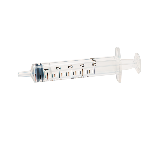 Luer Slip Syringe without Needle - Concentric Nozzle 5mL