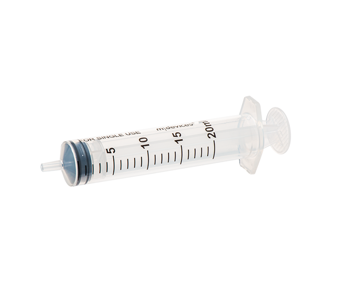Luer Slip Syringe without Needle - Concentric Nozzle 20mL