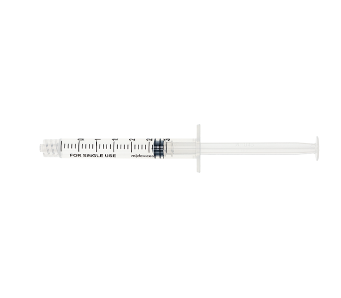 3mL Luer Lock Syringe without Needle