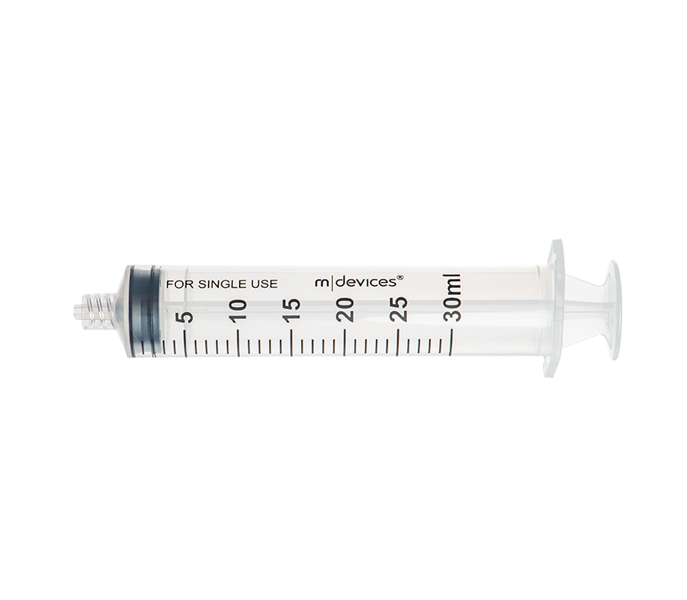 30mL Luer Lock Syringe without Needle