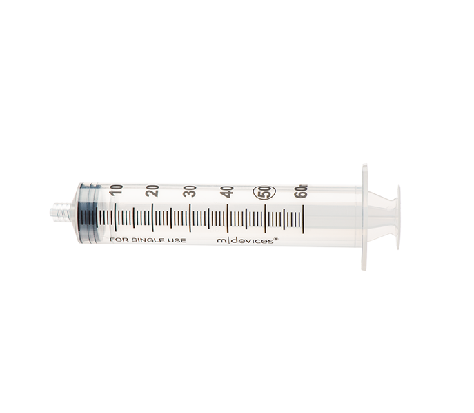 50mL Luer Lock Syringe without Needle