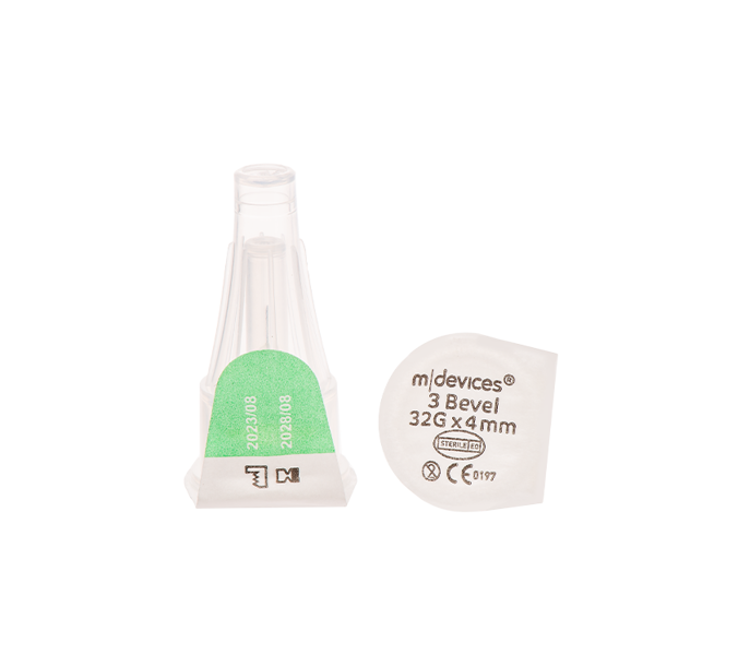 3 Bevel Insulin Pen Needle 32G x 4mm