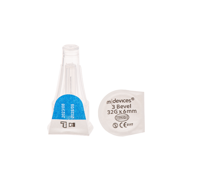 3 Bevel Insulin Pen Needle 32G x 6mm