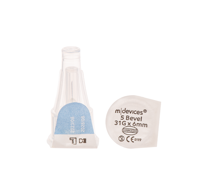 5 Bevel Insulin Pen Needle 31G x 6mm