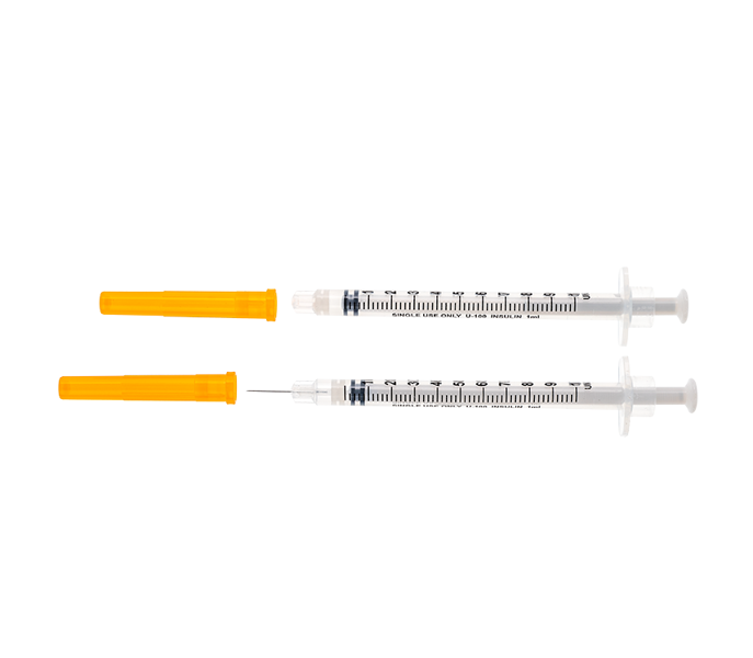 Venous Access - Insulin Syringe with Auto-retractable Safety Needle 30G x 8mm
