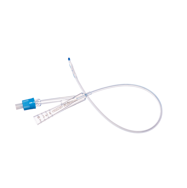 Paediatric Standard Tip 2-Way Silicone Foley Catheter with 3mL Balloon