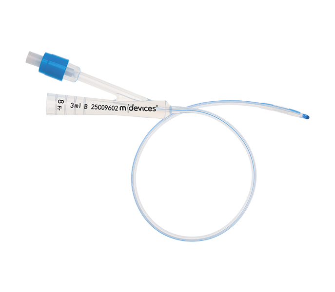 Continence Care - 2-Way Foley Catheter, Standard Tip, 33cm with 3mL Balloon (Paediatric)