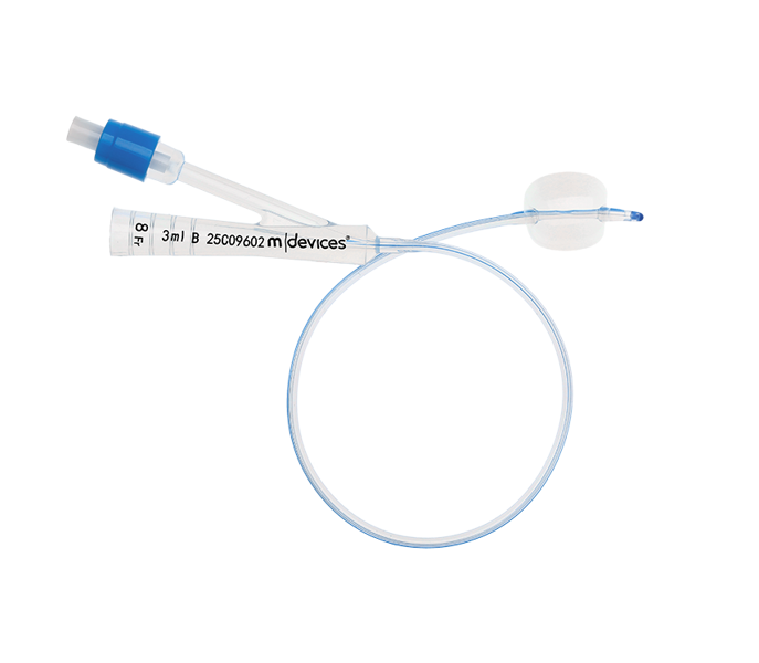 Continence Care - 2-Way Foley Catheter, Standard Tip, 33cm with 3mL Balloon (Paediatric)