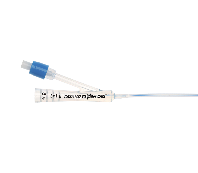 Continence Care - 2-Way Foley Catheter, Standard Tip, 33cm with 3mL Balloon (Paediatric)