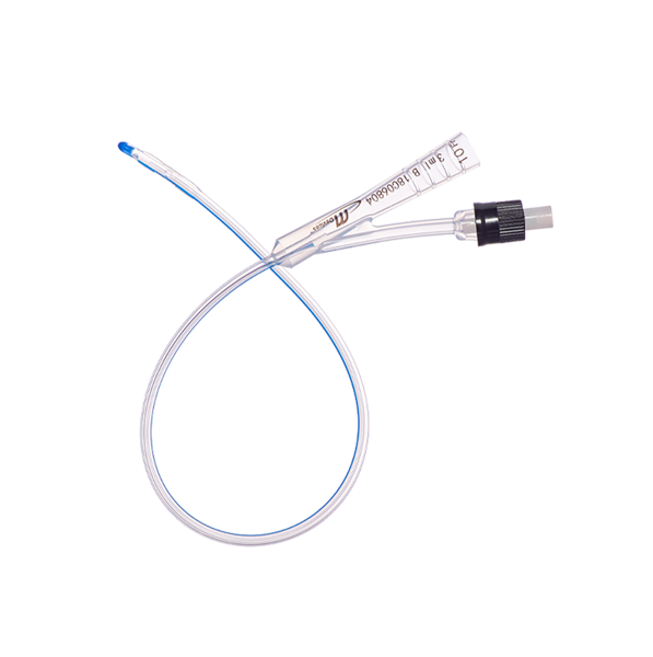 Paediatric Standard Tip 2-Way Silicone Foley Catheter with 3mL Balloon