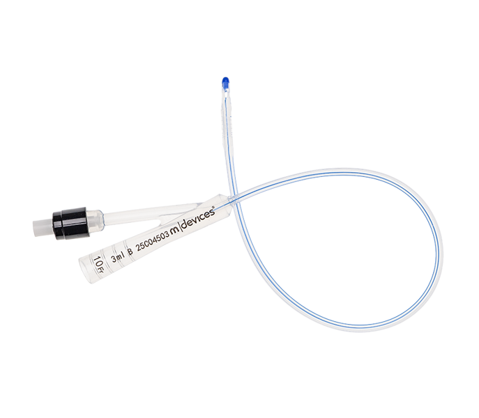 Continence Care - 2-Way Foley Catheter, Standard Tip, 33cm with 3mL Balloon (Paediatric)