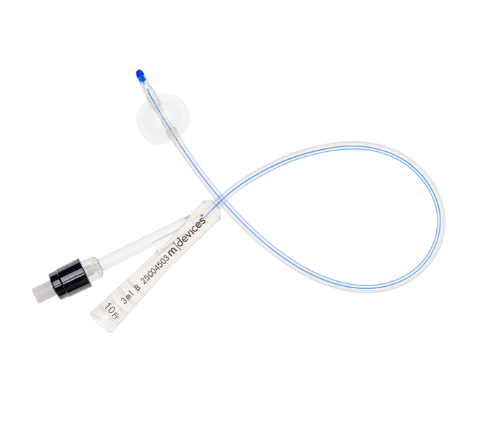 Continence Care - 2-Way Foley Catheter, Standard Tip, 33cm with 3mL Balloon (Paediatric)