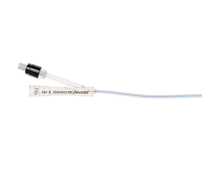 Continence Care - 2-Way Foley Catheter, Standard Tip, 33cm with 3mL Balloon (Paediatric)