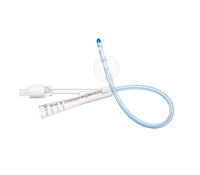 Silicone, 2-Way Foley Catheter, Standard Tip, 23cm (Female) with 10mL Balloon 12Fr