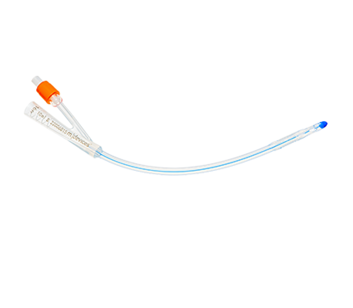 Silicone, 2-Way Foley Catheter, Standard Tip, 23cm (Female) with 10mL Balloon 16Fr