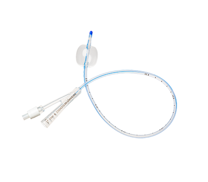 Silicone 2-Way Foley Catheter 45cm Standard Tip with 10mL Balloon 12Fr