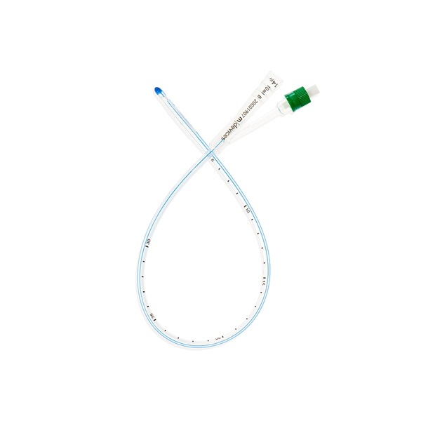 45cm 2-Way Foley Catheter, Standard Tip, with 10mL Balloon 14FR