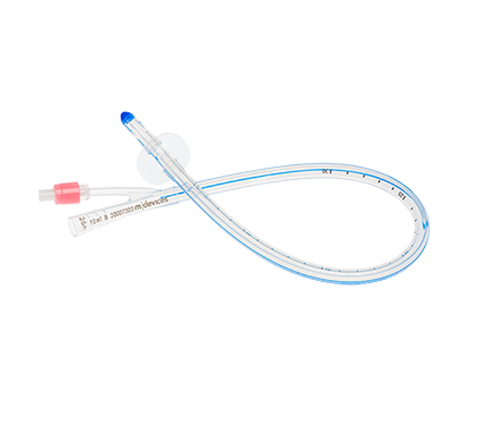 45cm 2-Way Foley Catheter, Standard Tip, with 10mL Balloon, 26Fr