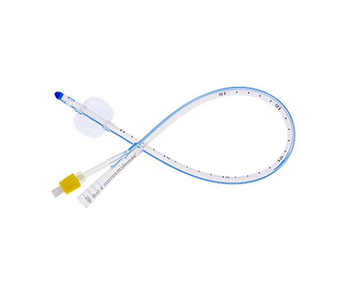 Silicone 2-Way Foley Catheter 45cm Standard Tip with 30mL Balloon 20Fr