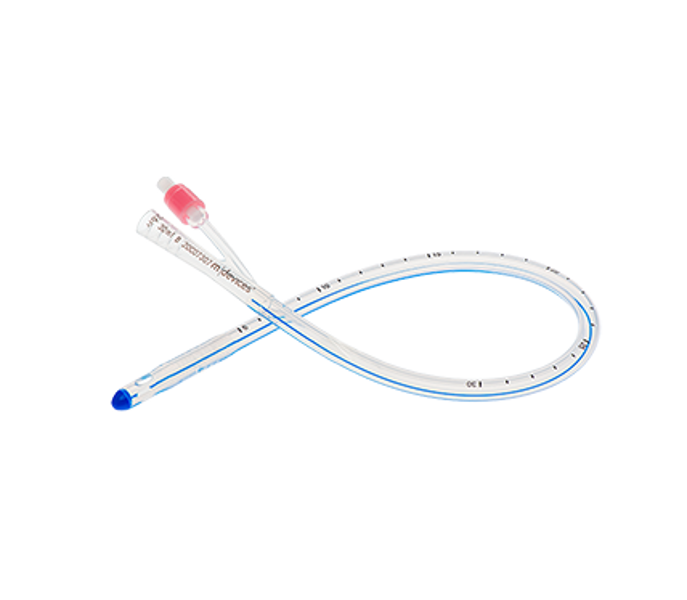 45cm Standard Tip Silicone 2-Way Foley Catheter with 30mL Balloon 26Fr